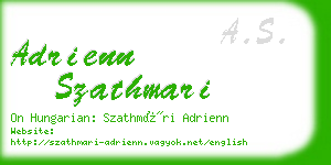 adrienn szathmari business card